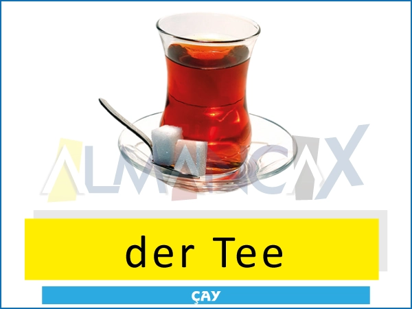 Almanca içecekler - der Tee - Çay