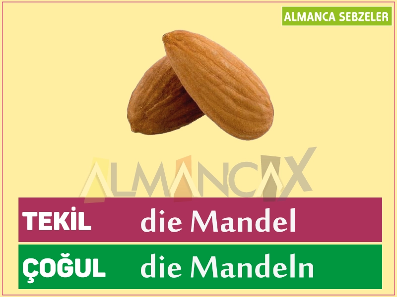 Nemecké orechy - mandle