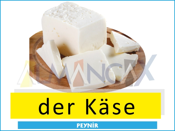 German Khoom noj khoom haus German haus 2 German zaub mov thiab dej qab zib - der Käse - Cheese