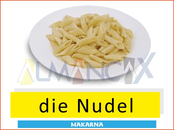 Saksalaista ruokaa ja juomaa - die Nudel - Pasta