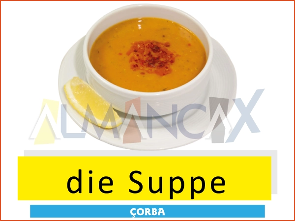 German Khoom noj khoom haus German haus 11 Cov zaub mov thiab dej haus hauv German - tuag Suppe - Kua zaub