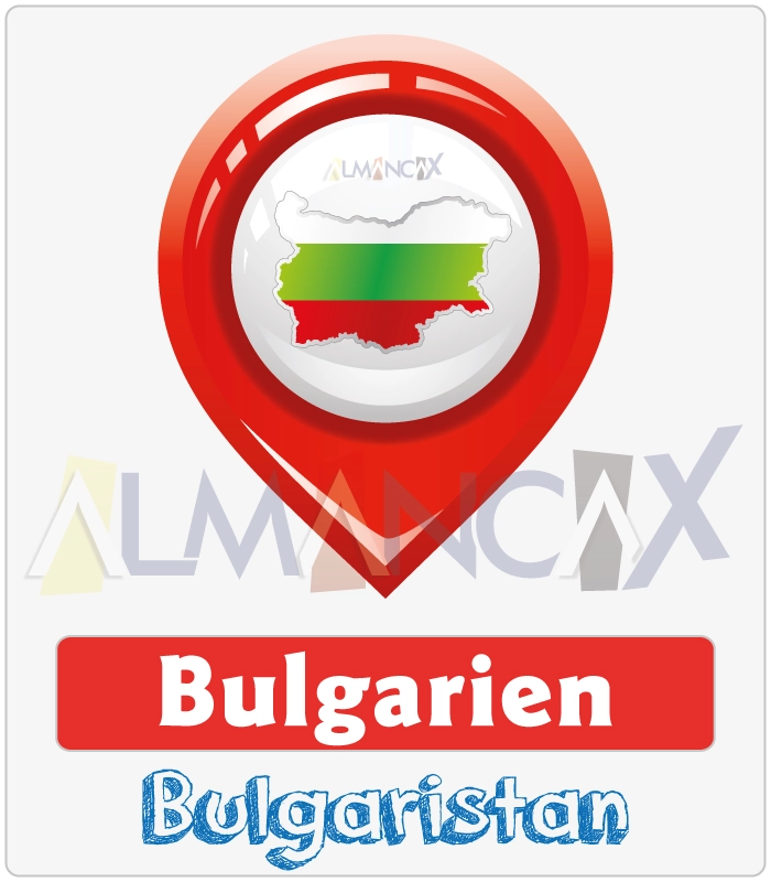 Países alemães e línguas Bulgária