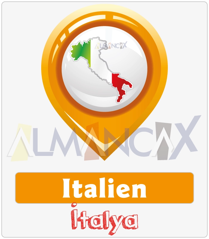 Linaha le lipuo ka Sejeremane - Italy