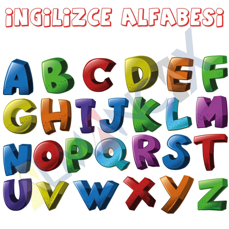 ingilizce harfler, ingilizce alfabe