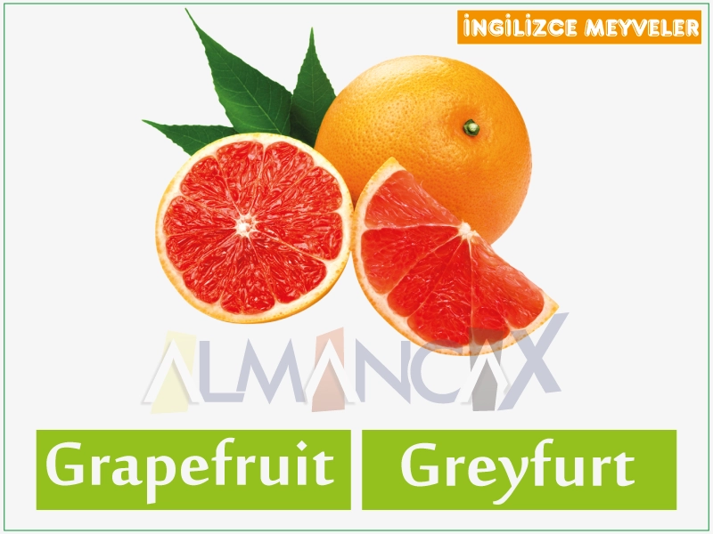 voankazo anglisy - grapefruit anglisy