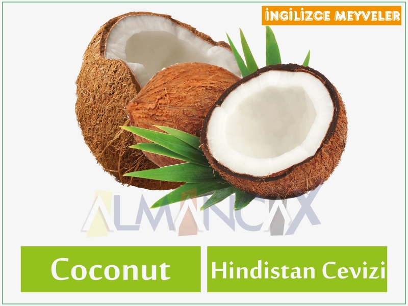 engelsk frukt - engelsk kokosnøtt
