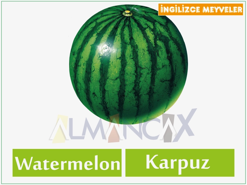 engelsk frukt - engelsk vannmelon