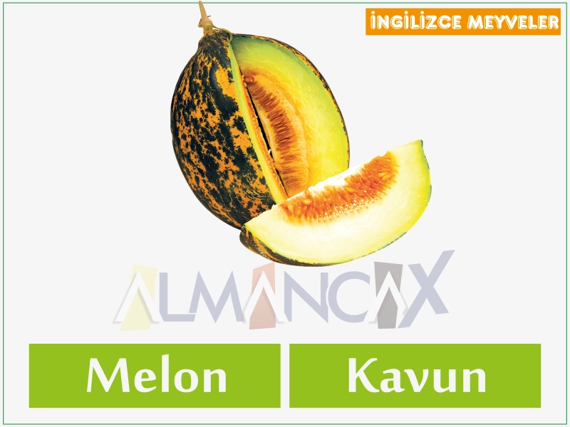 engelsk frukt - engelsk melon