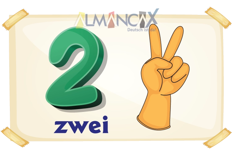 German Numbers: 2 ZWEI