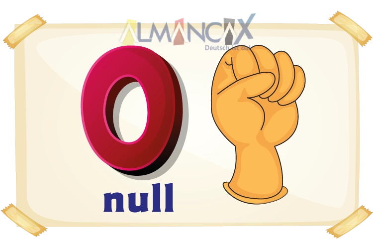 ஜெர்மன் எண்கள் : 0 NULL