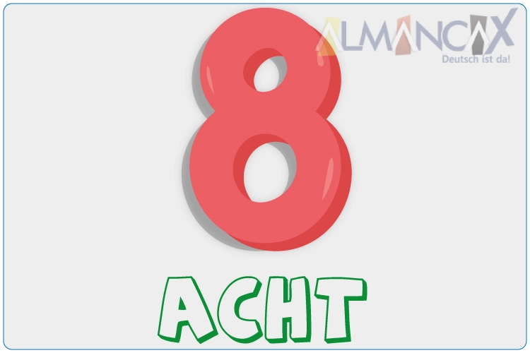 德国数字 8 ACHT