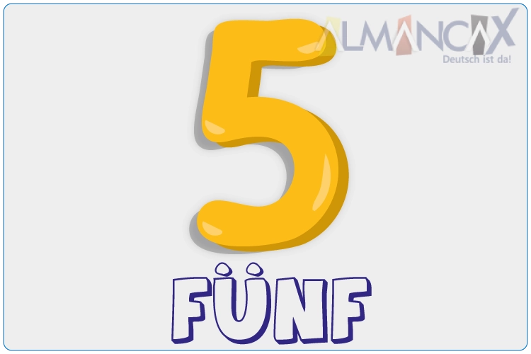 ஜெர்மன் எண்கள் 5 FUNF