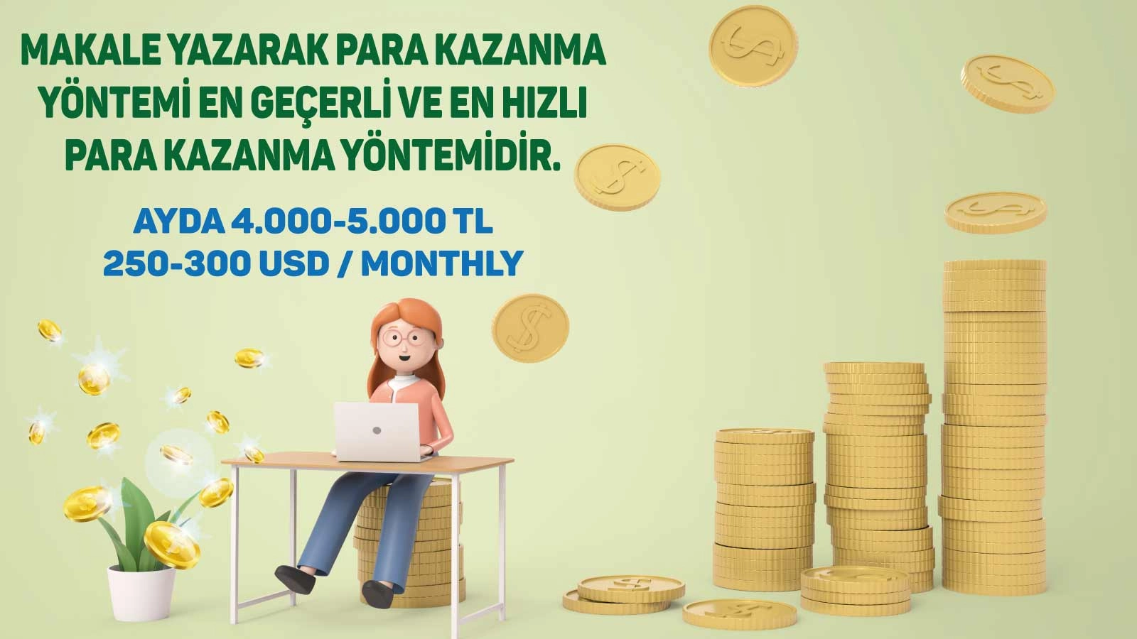 Makale yaz para kazan uygulamaları ile kolayca para kazanın