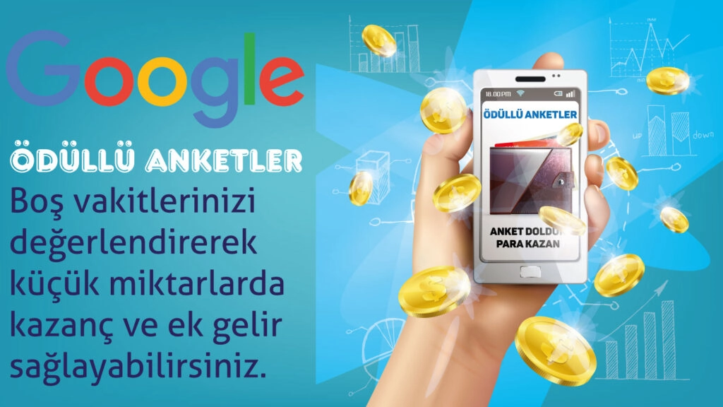 para kazandiran uygulama google surveys odullu anketler uygulamasi Para kazandıran uygulamalar ile telefon üzerinden para kazanmak