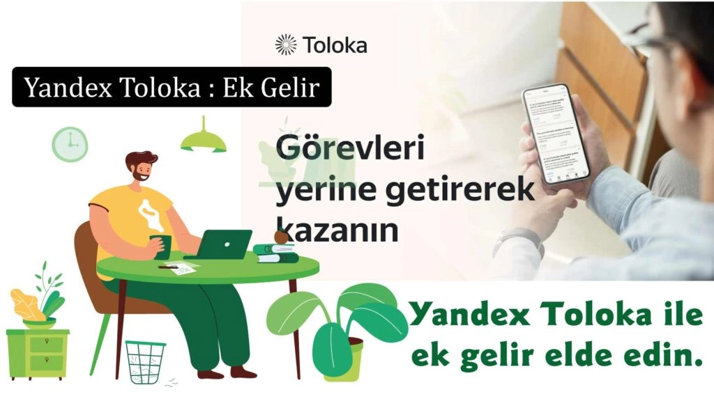 užsidirbkite pinigų iš „Yandex Toloka“ programos pinigų uždirbimo programų