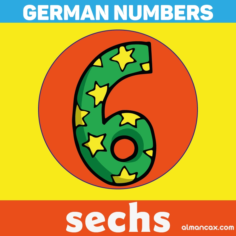 german-numbers-6-sechs-six