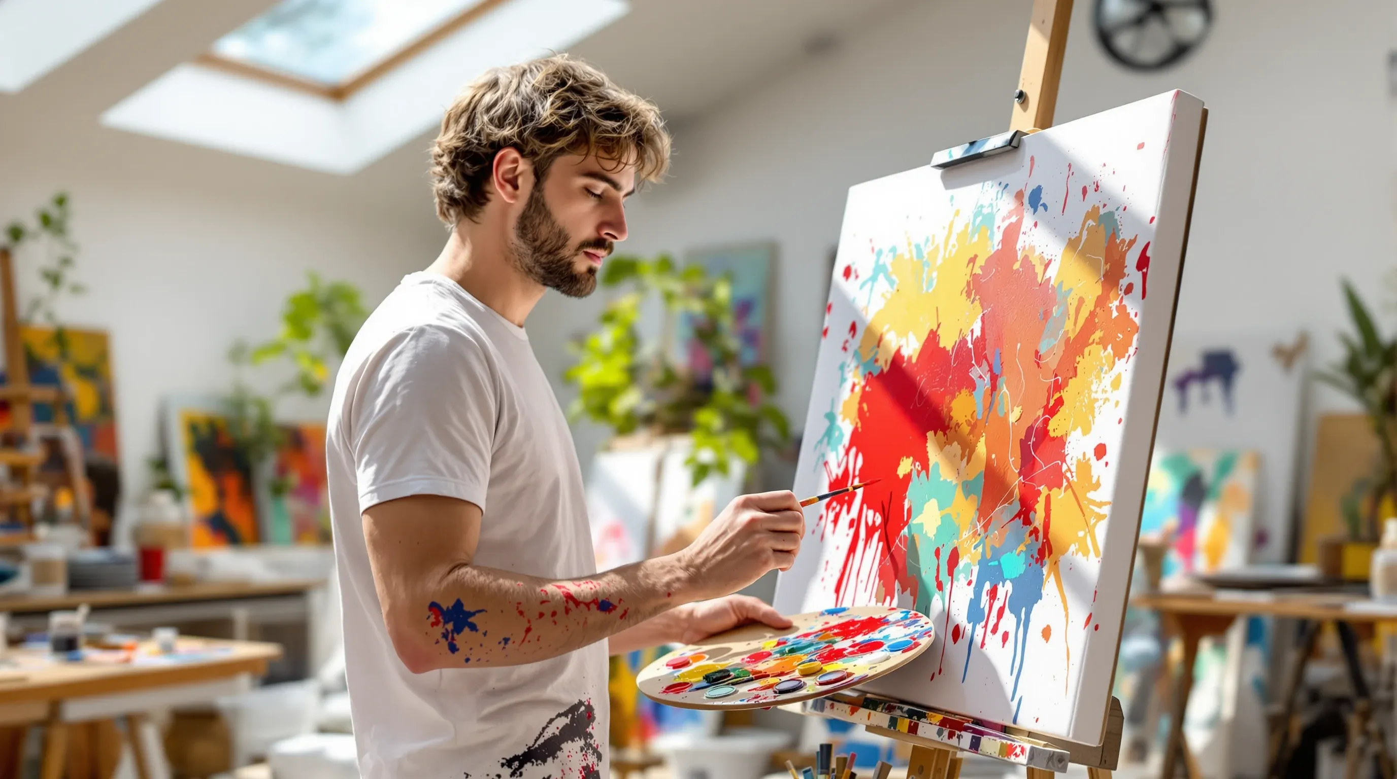 Almanca hobiler resim yapmak