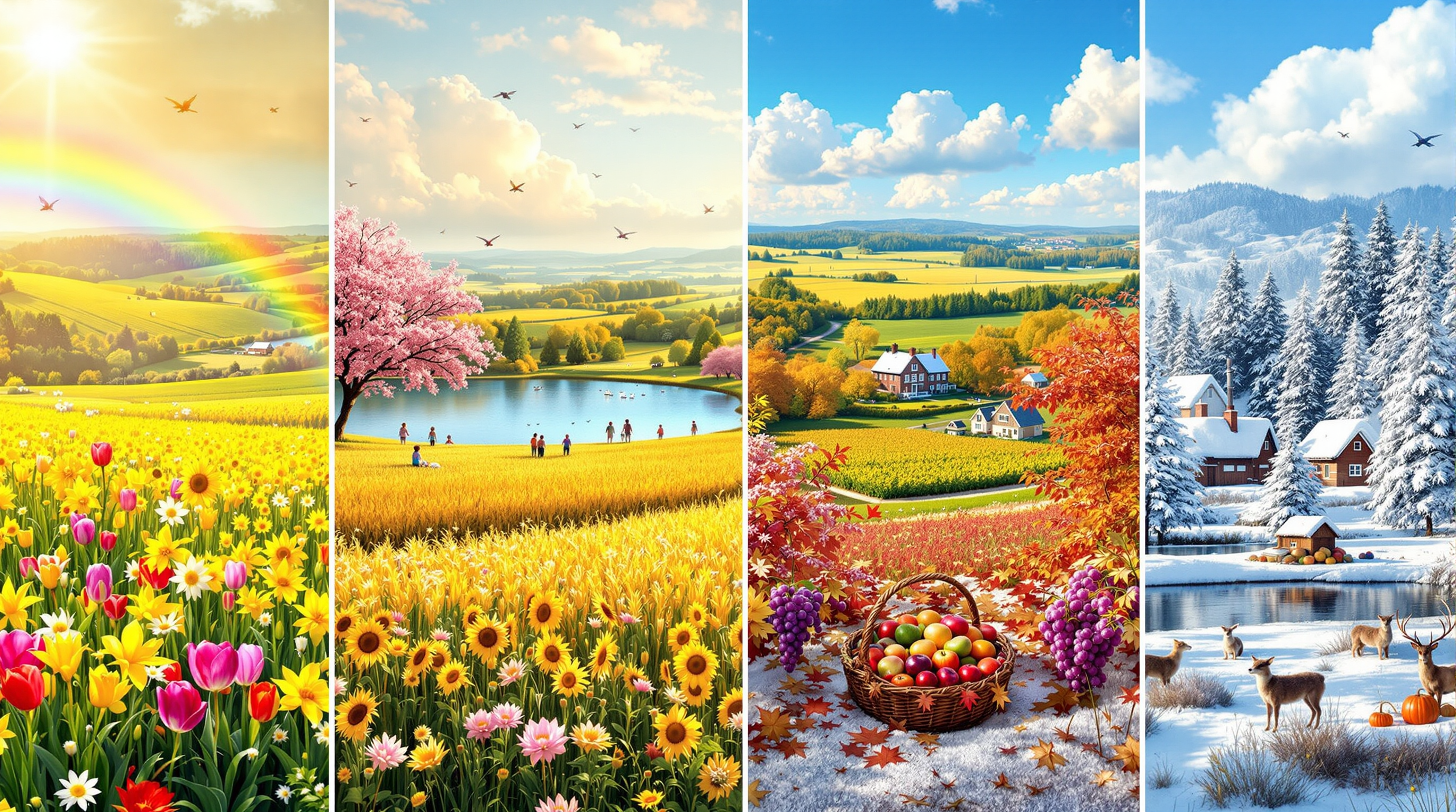 Almanca Aylar ve Mevsimler: Okunuşları, Türkçe Anlamları ve Örnek Cümleler