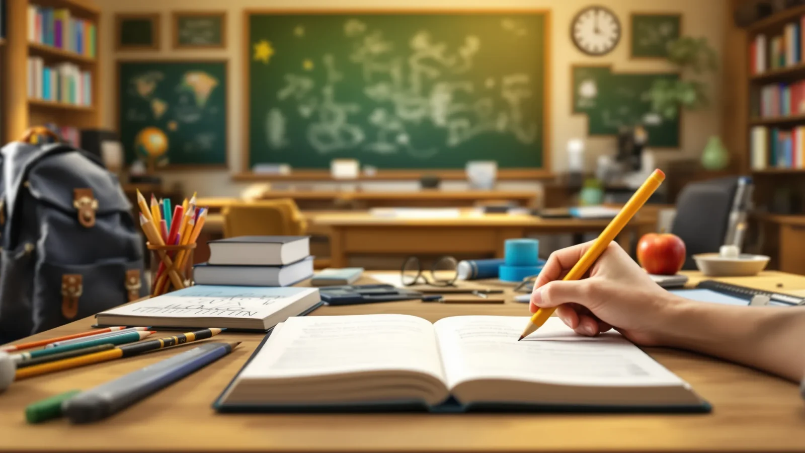 Almanca Eğitim ve Okul Kelimeleri (Schule und Bildung) Konu Anlatımı | Okul Kaydı, Veli Toplantısı, Sınıf, Öğretmen, Not Sistemi, Almanya'da Okul Türleri ve Örnek Cümleler