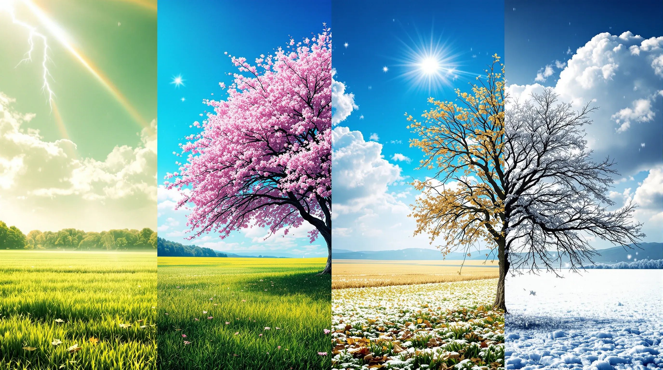 Almanca hava durumu, mevsimler, hayvanlar, doğa