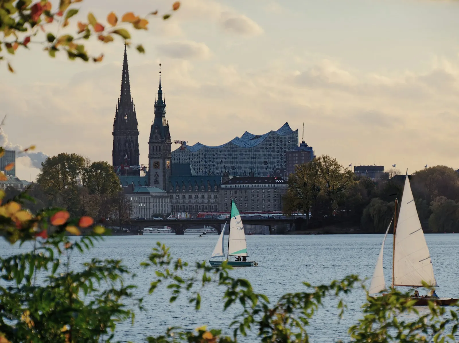 Alster Gölü — Hamburg'un yeşil kalbi