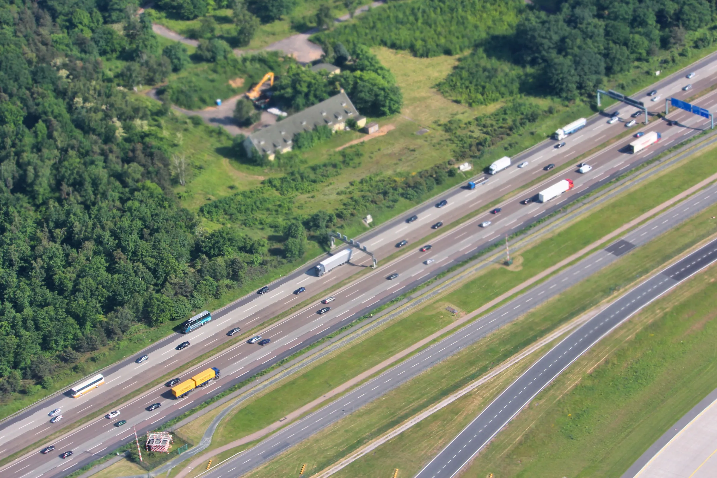 Almanya'da Bundesautobahn A5 otobanı